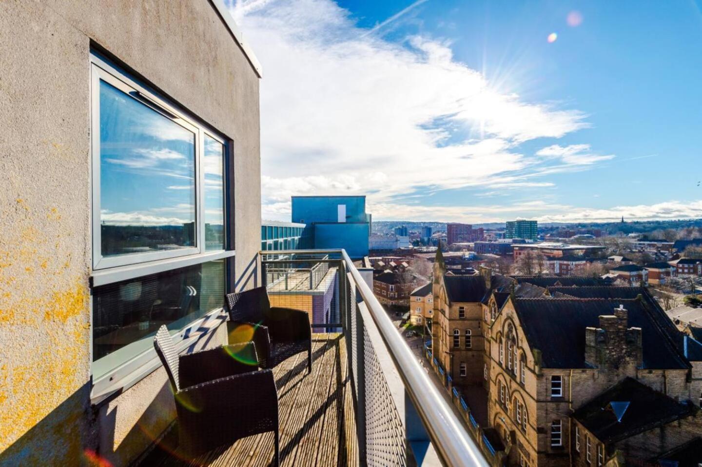 High-Spec Penthouse Central Free Parking Space Sheffield Exterior foto